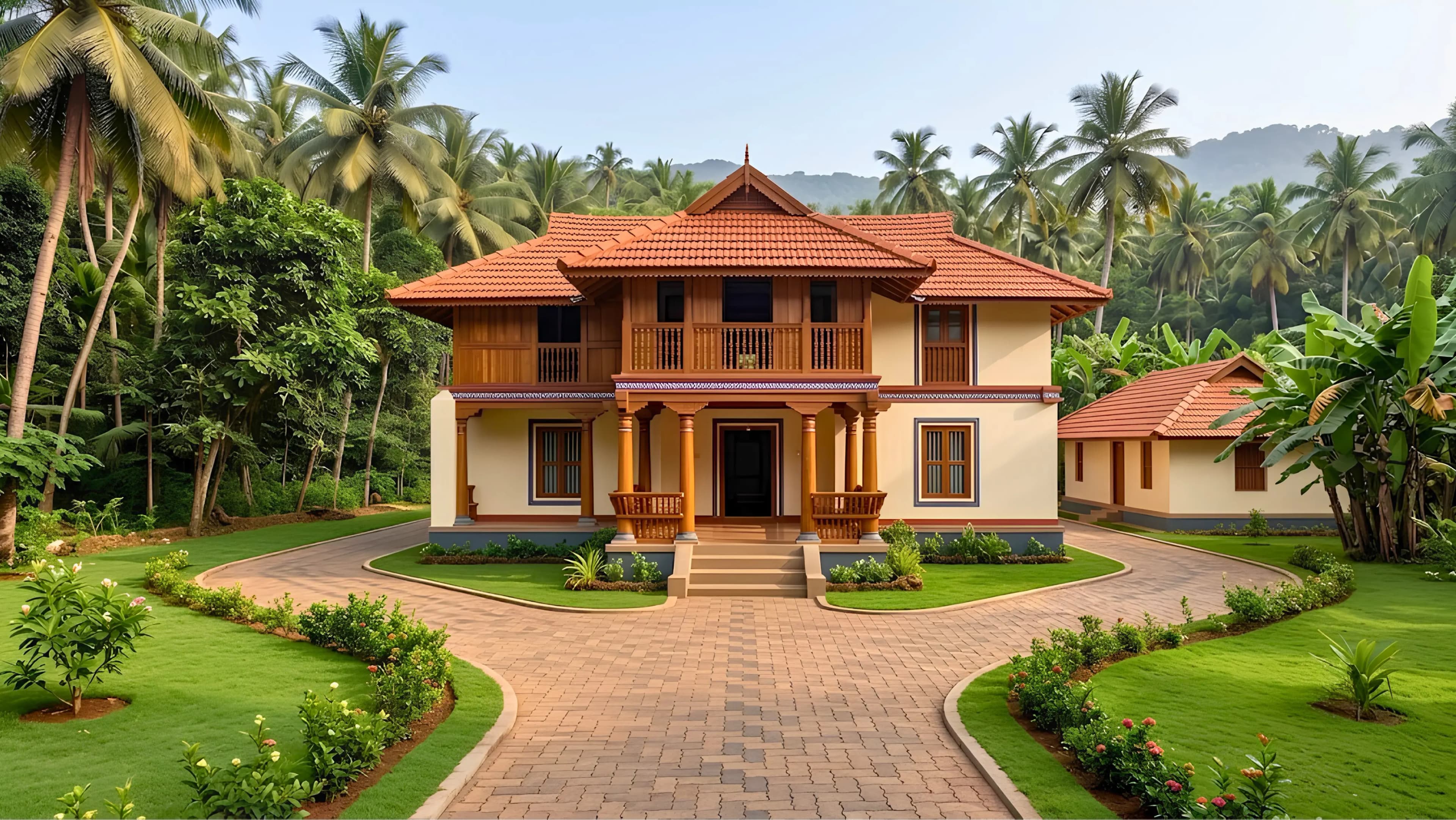 Heritage home restoration complete renovation finish Kerala